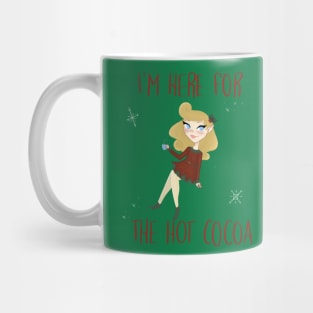 Hot Cocoa Elf Holiday Inspired Tee Mug